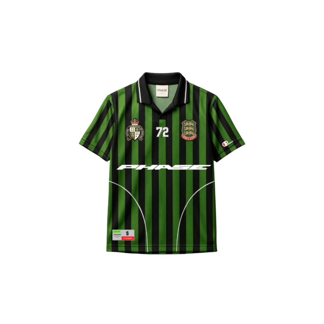 PHASE Striped Soccer Jersey