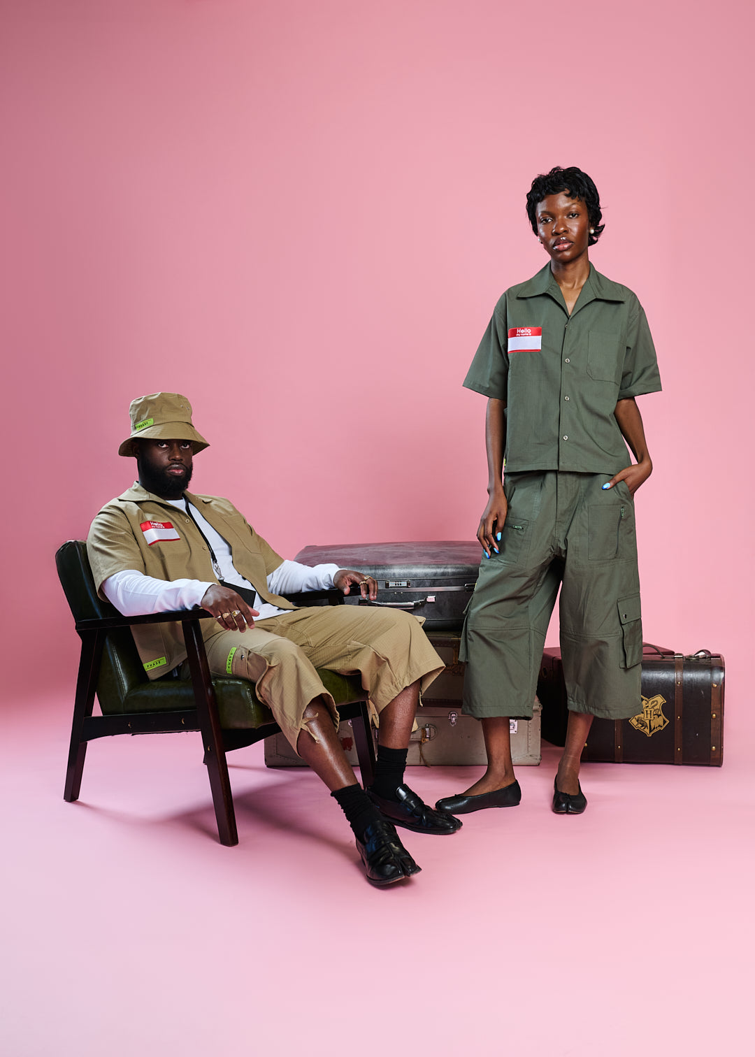 Military Capri Pants