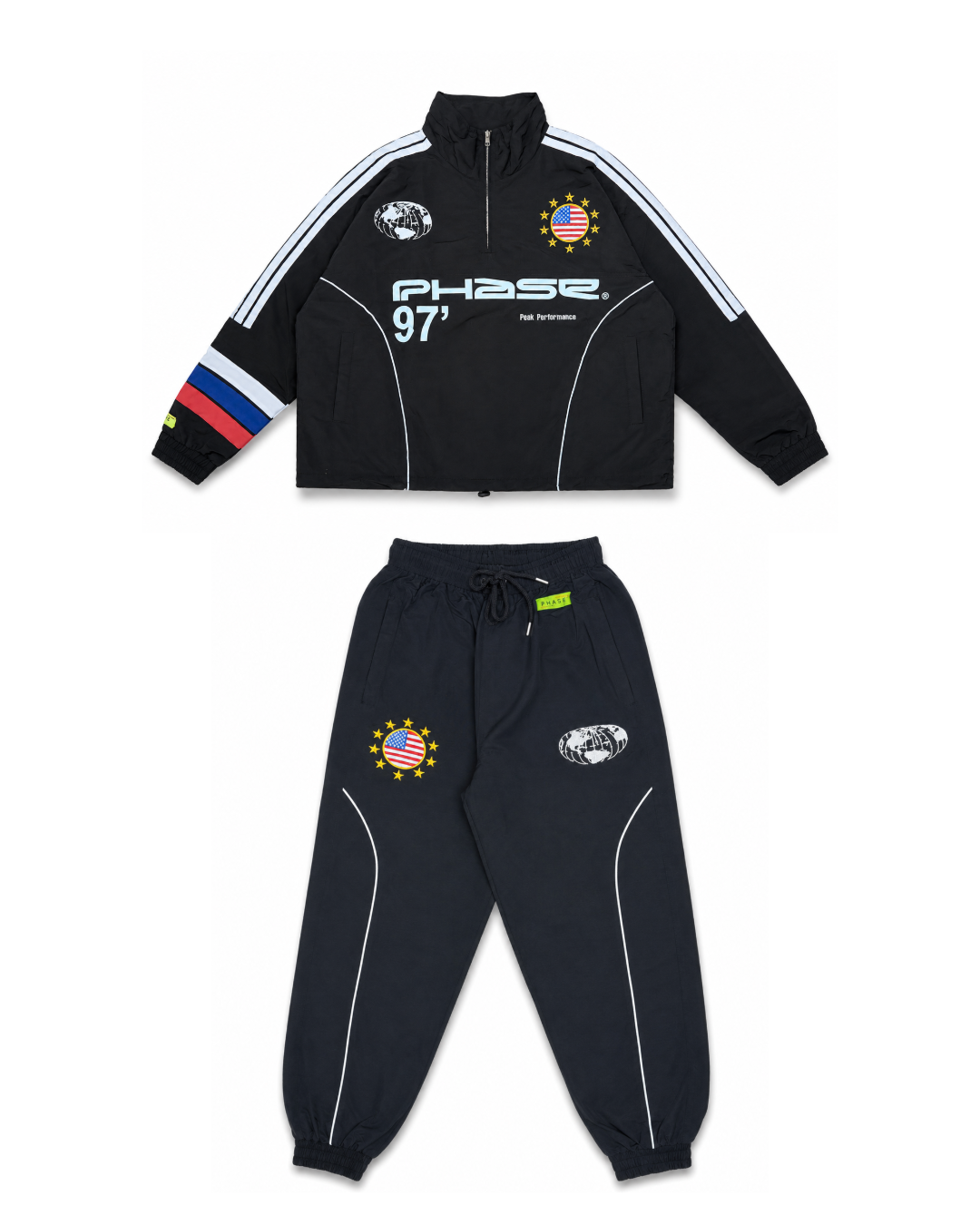 ‘Peak Performance” Windbreaker Set