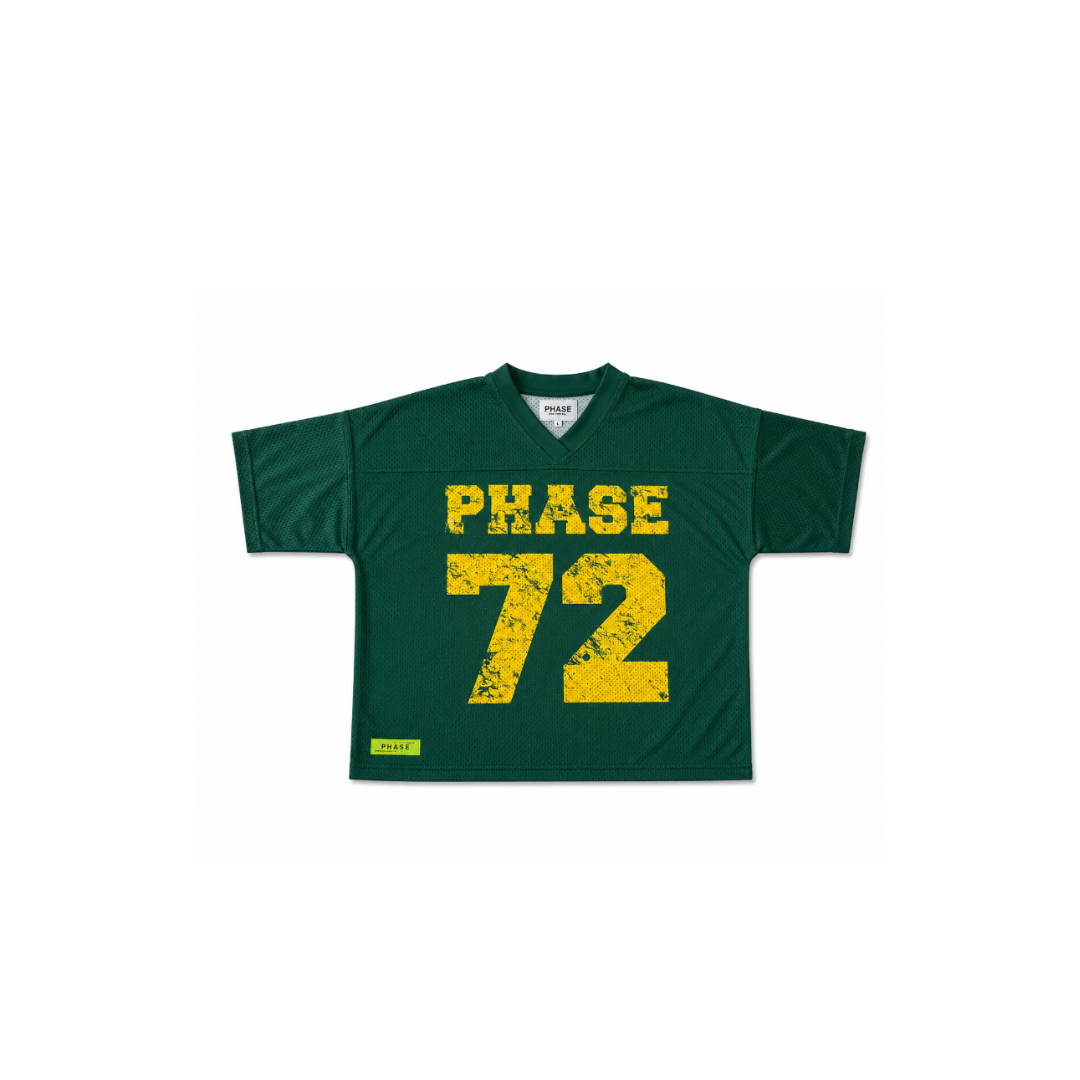 Cropped Mesh Jersey