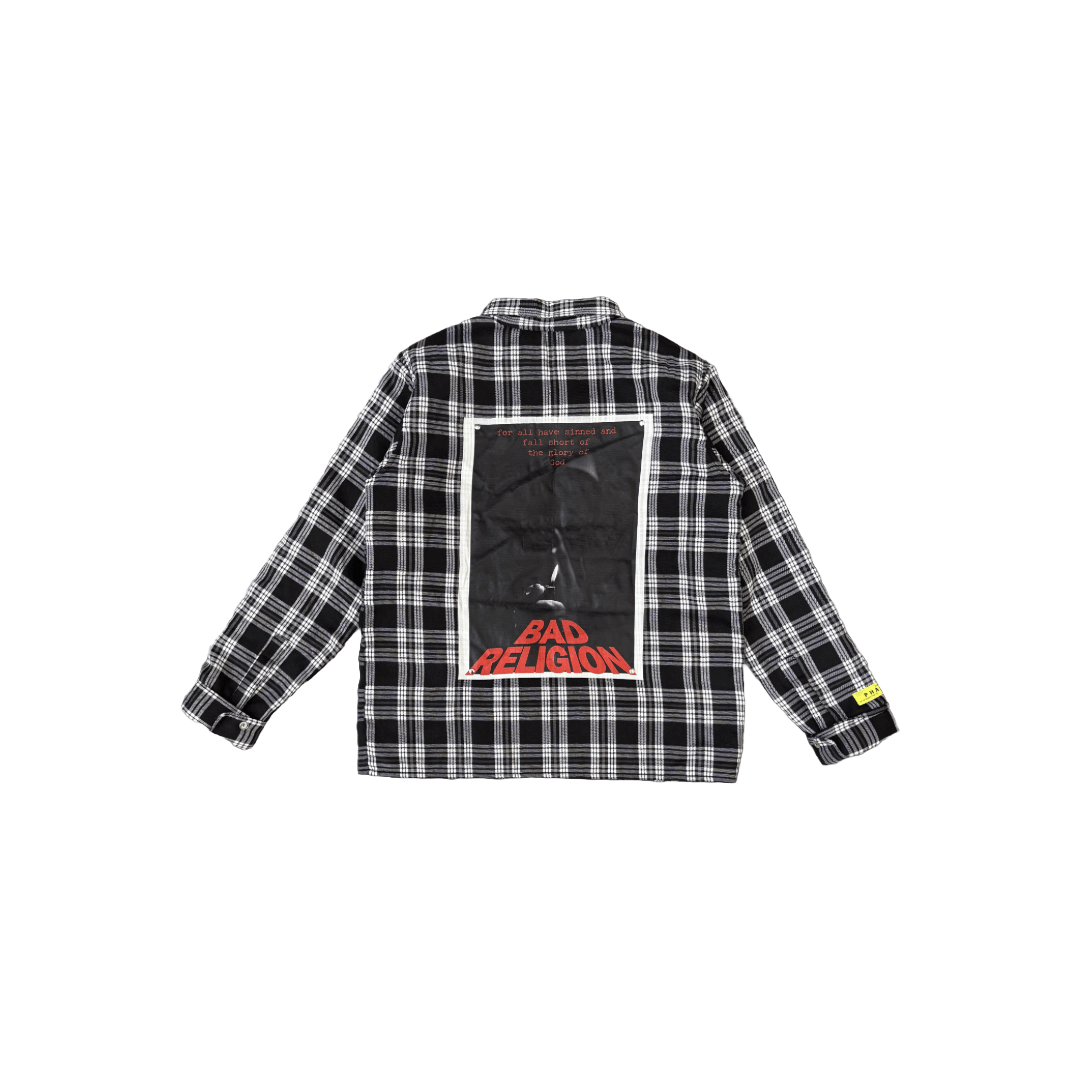 BAD RELIGION QUILTED FLANNEL - PHASE
