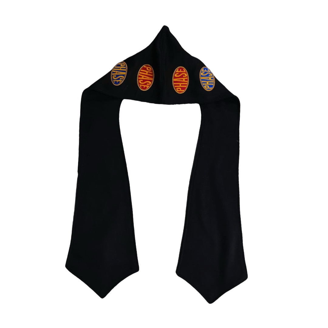 Patchwork Hooded Scarf - PHASE