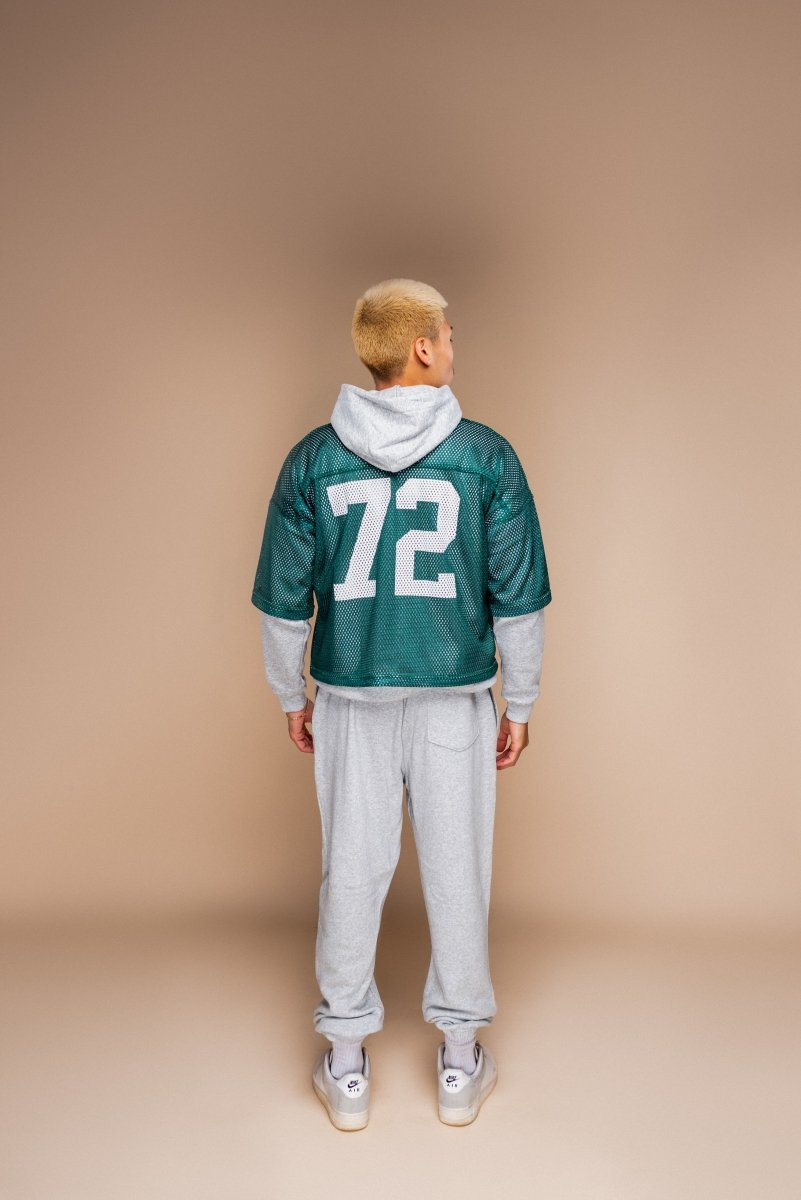 Cropped Mesh Jersey - PHASE