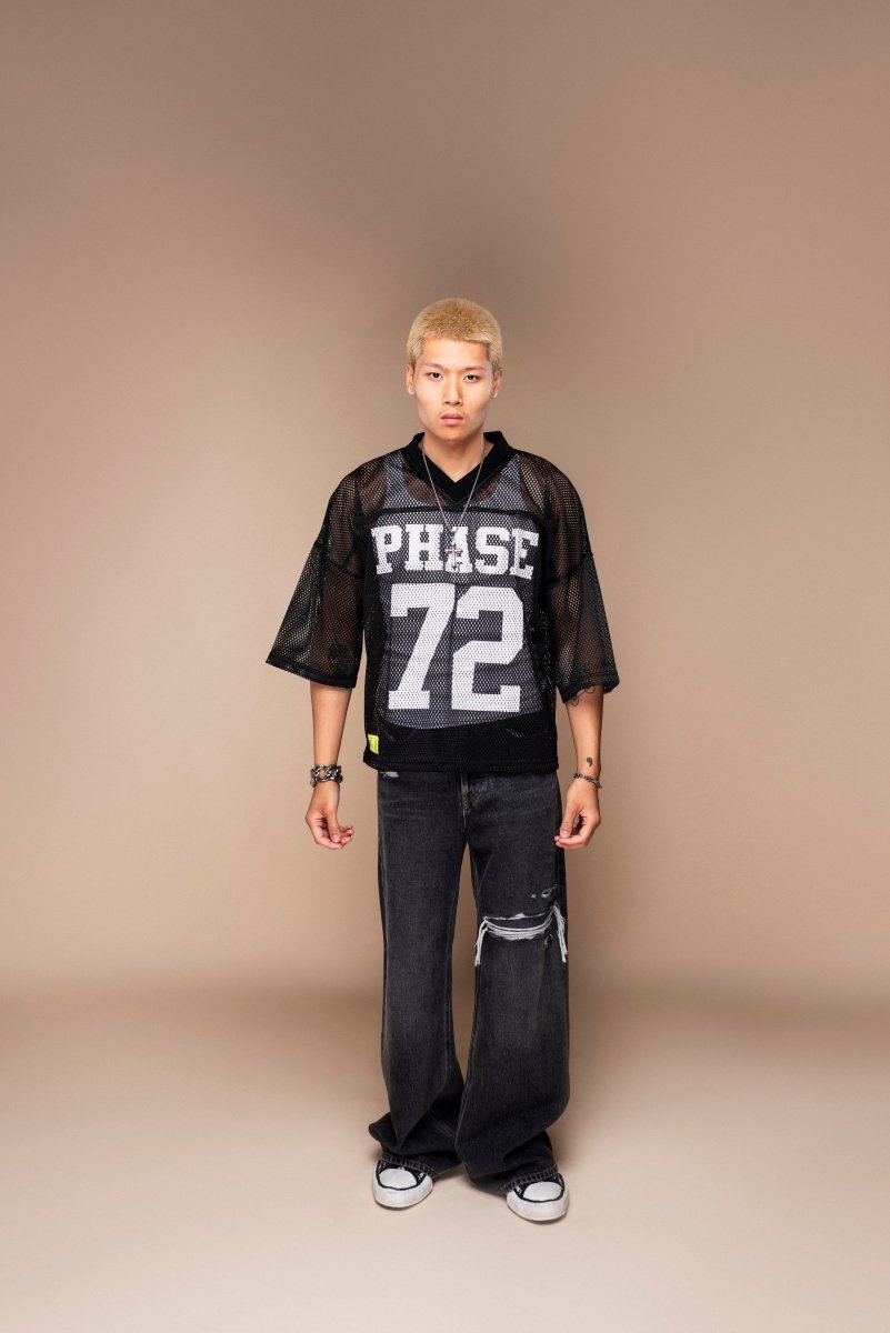 Cropped Mesh Jersey - PHASE
