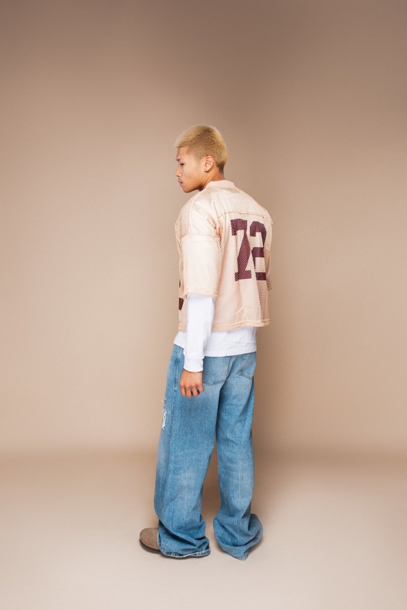 Cropped Mesh Jersey - PHASE