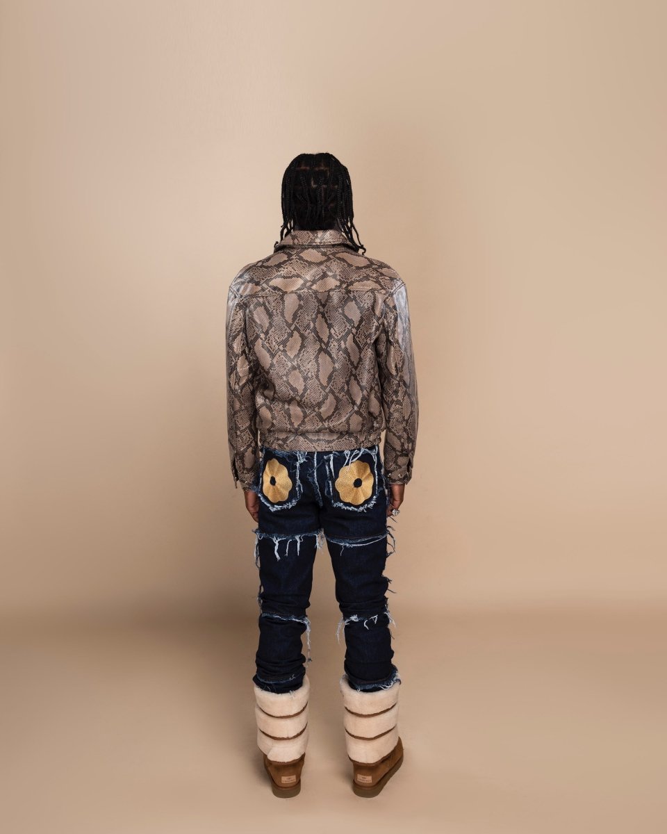 Frayed Stacked Denim