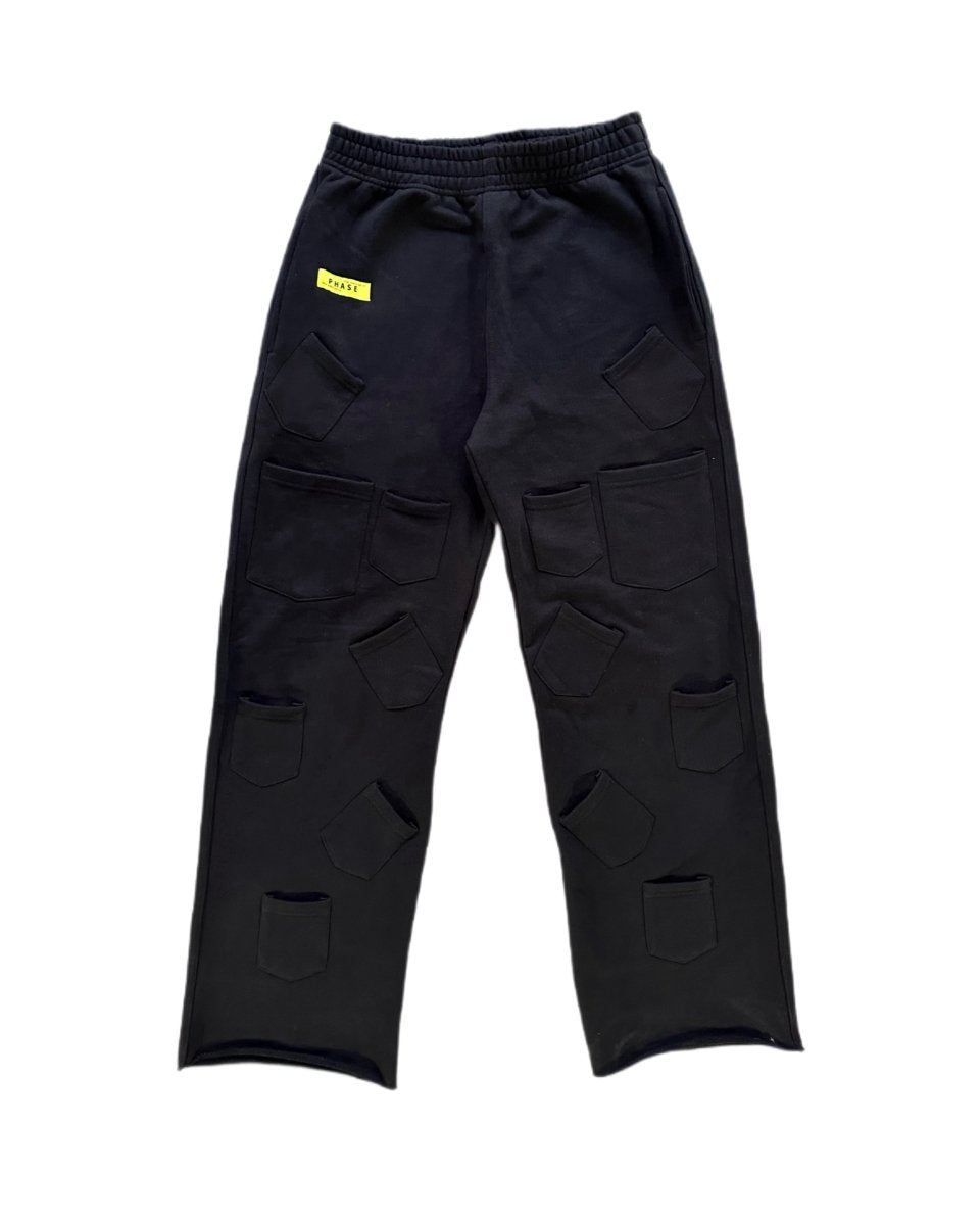 Multi-Pocket Baggy Sweats - PHASE