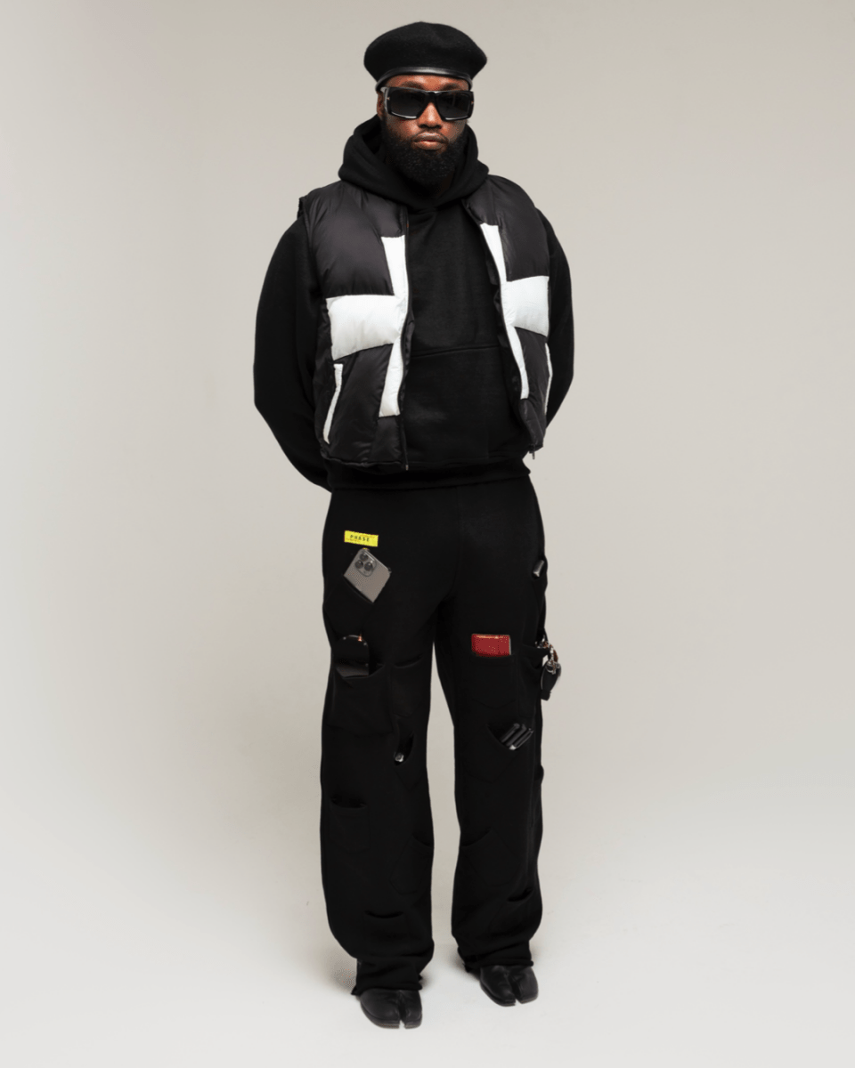 Multi-Pocket Baggy Sweats - PHASE