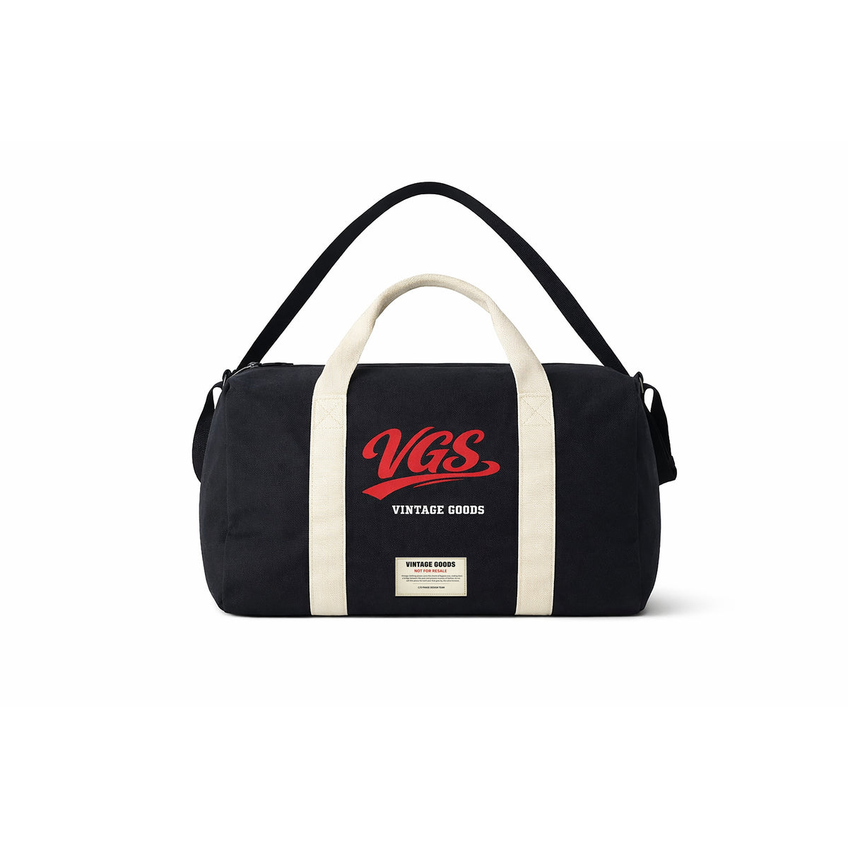 ‘Vintage Goods’ Mini Duffle Bag