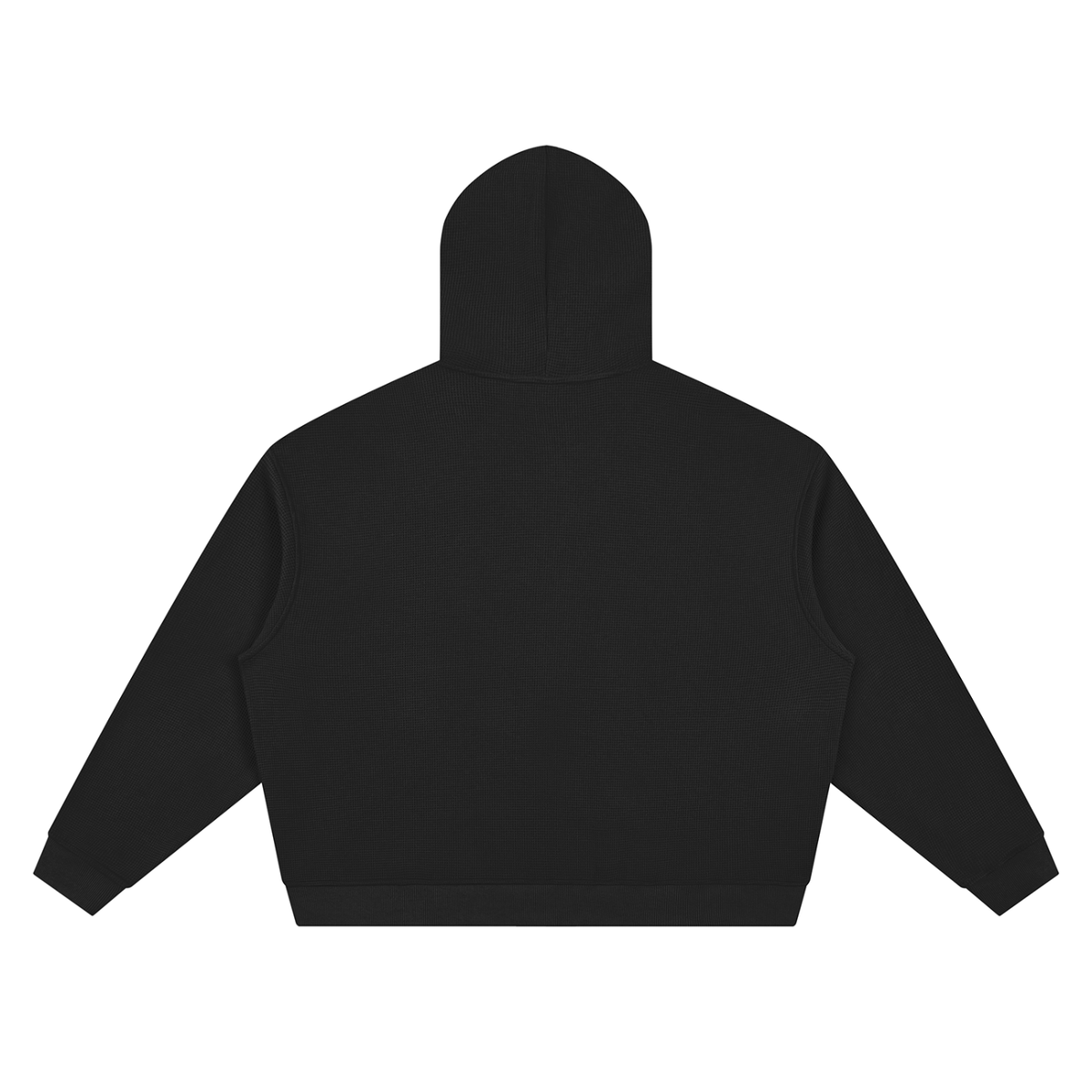 'Cross Logo' Waffle Zip-Up