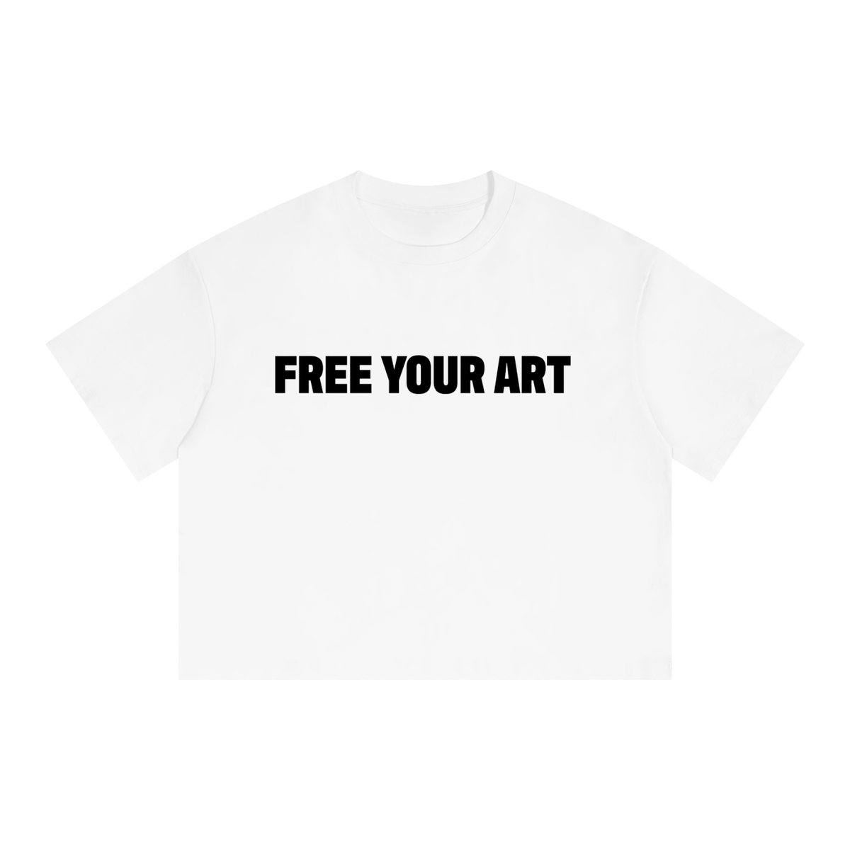 Free Your Art Cropped Tee
