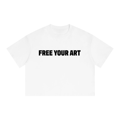 Free Your Art Cropped Tee