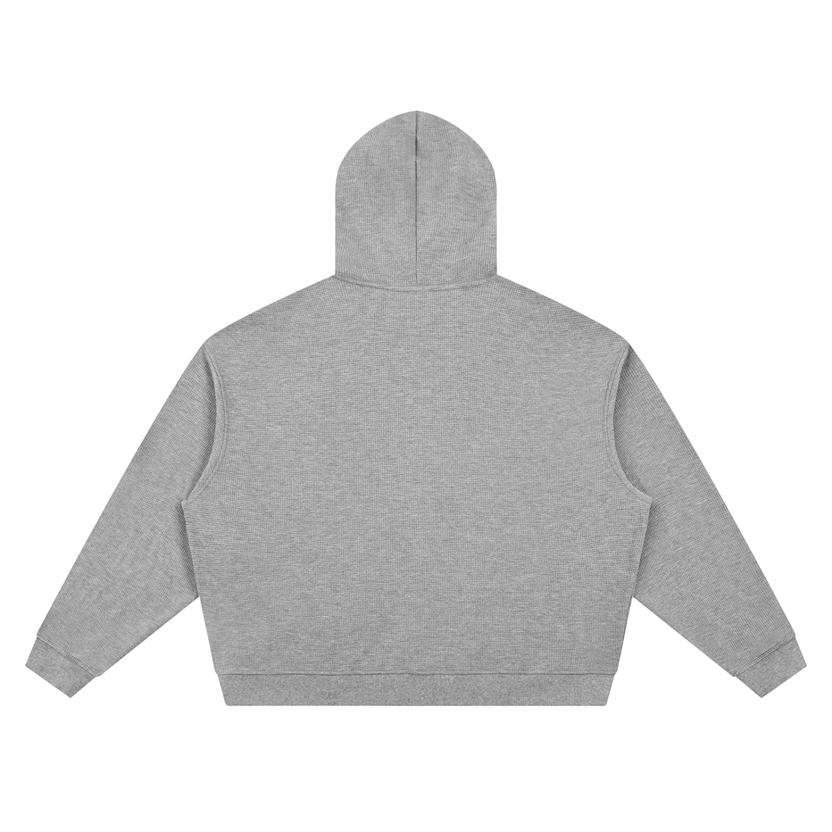 'Cross Logo' Waffle Zip-Up