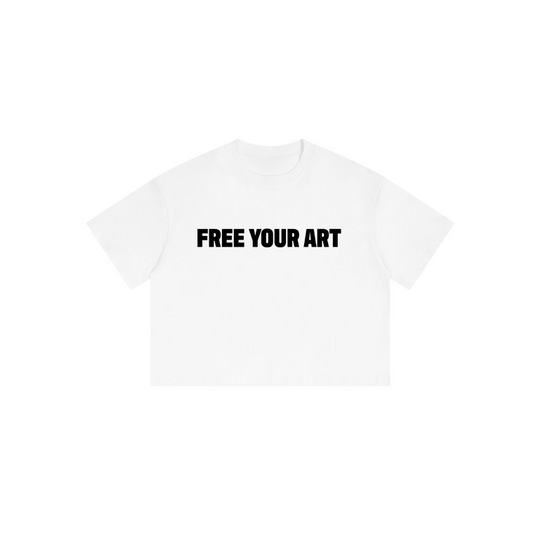 Free Your Art Cropped Tee