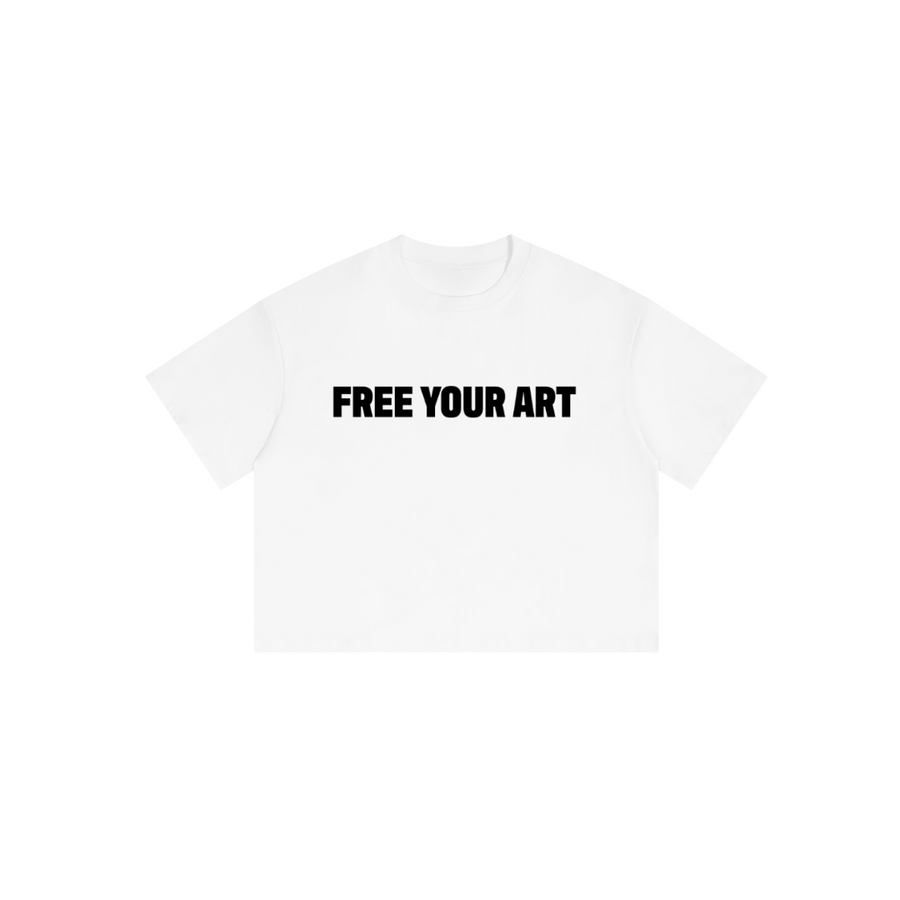 Free Your Art Cropped Tee