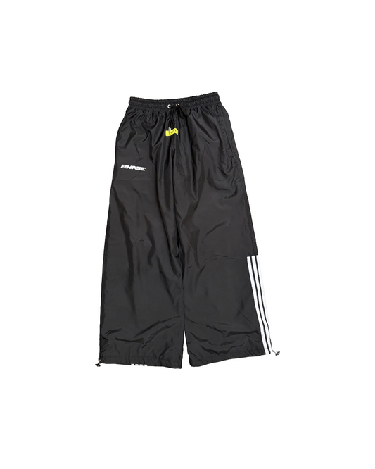 Wide Leg Nylon Track Pants