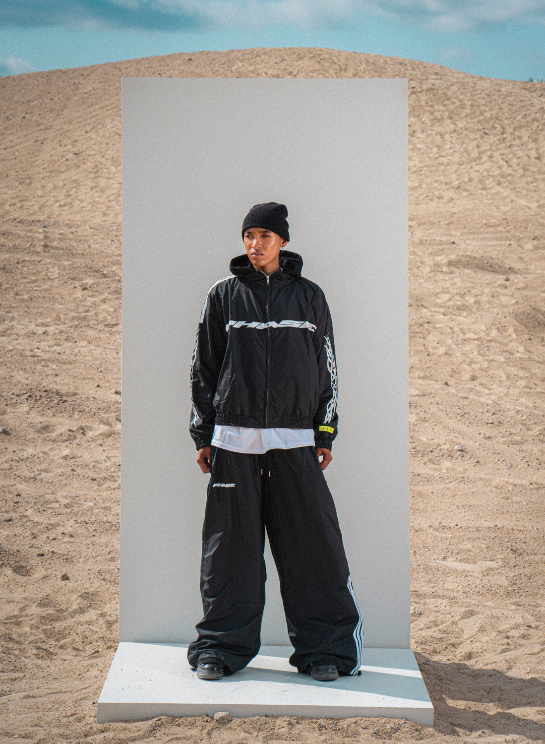 Nylon Track Jacket