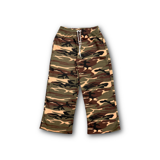 2- TONE CAMO SWEATPANTS