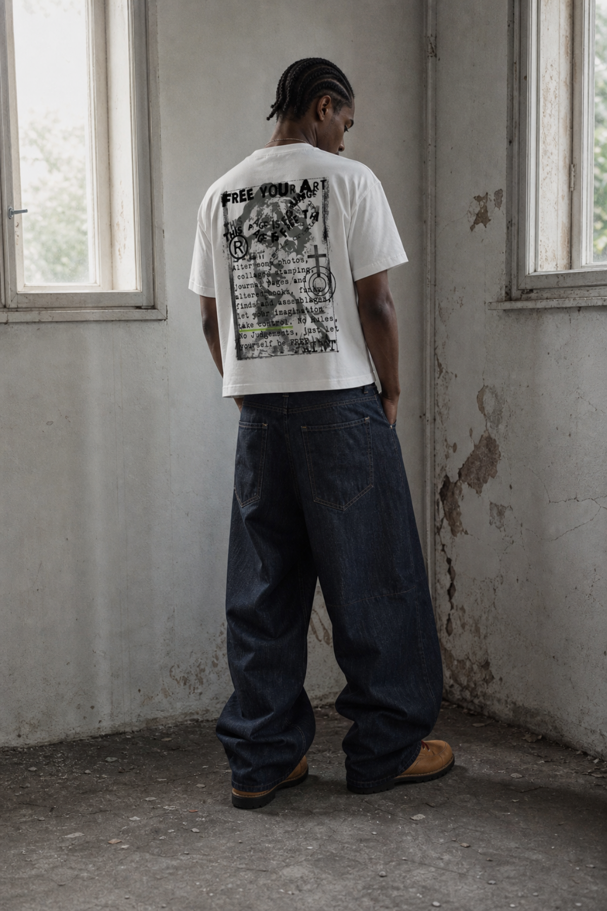 Free Your Art Cropped Tee