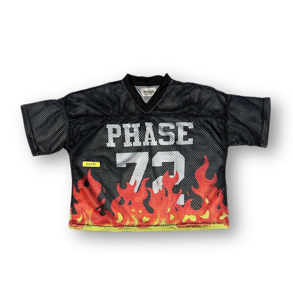 Cropped Mesh Jersey - PHASE