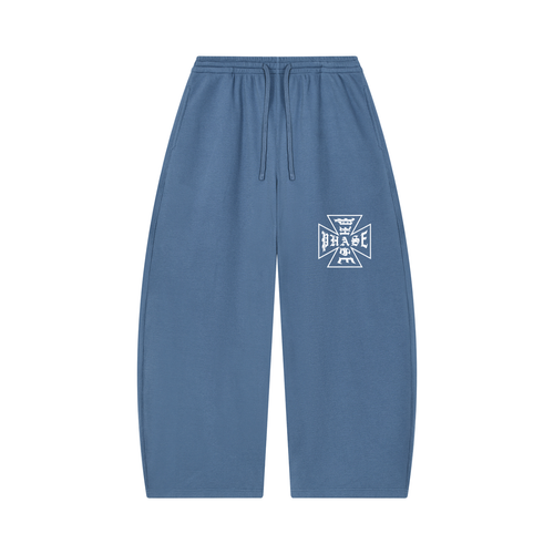 'Cross Logo' Waffle Sweatpants