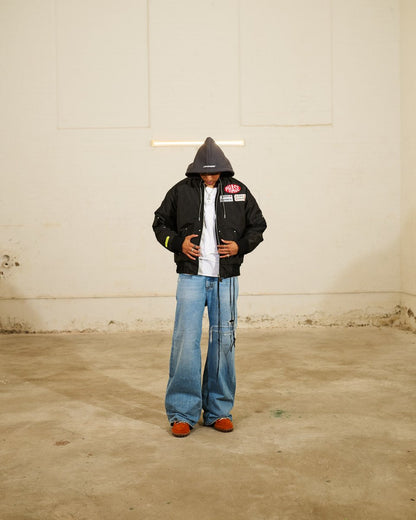 PHASE Hooded Bomber Jacket - PHASE